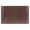 Dacasso Chocolate Brown Leather 38" x 24" Desk Pad PR-3425 - alternate 1
